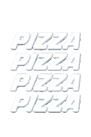 TURBO Pizza Sticker