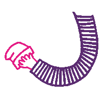 Santa Tecla Tarragona Sticker by El Far Cooperatiu