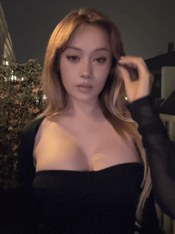 Cute Girl Flirting GIF