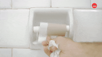 Toilet Paper Monday GIF by BuzzFeed