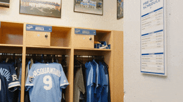 Excited Rubbing Hands GIF by Kansas City Royals
