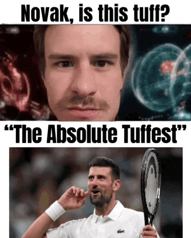 Novak Djokovic Tennis GIF by TodaysSportsHistory