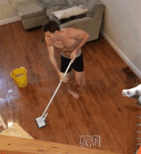 Around erotic gif house cleaning the OLD PERVERTS