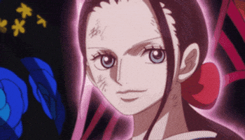 Nico Robin Smile GIF
