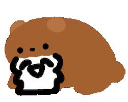 Bear Eat Sticker by Annafish