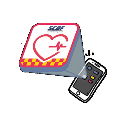 SCDF Sticker
