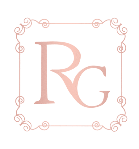 Rose Gold Wine Sticker