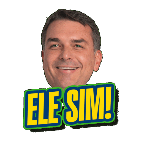 Ele Sim Sticker by Flavio Bolsonaro