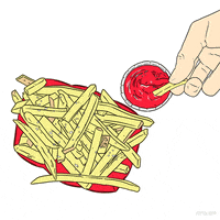 French Fries Food GIF by Animation Domination High-Def