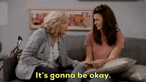 Comforting Maribeth Monroe GIF by CBS - Find & Share on GIPHY