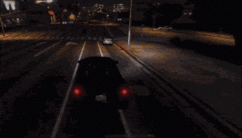 Driving Grand Theft Auto GIF