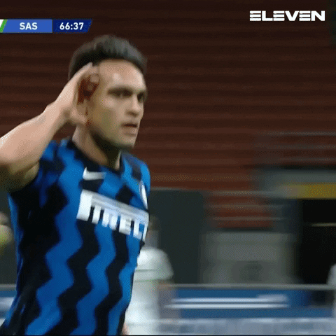 Cant Hear You Serie A GIF by ElevenSportsBE - Find & Share on GIPHY