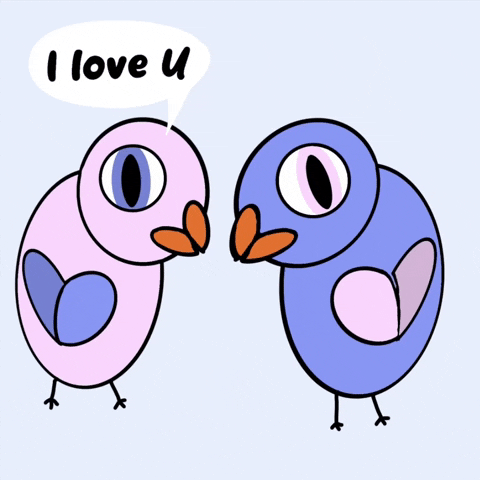 Love-birds GIFs - Get the best GIF on GIPHY