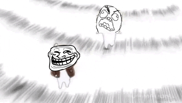 troll face animated gif