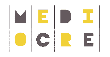 Mediocre Sticker by MediocreCreative