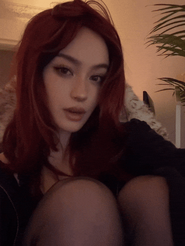 Cute Girl Flirting GIF