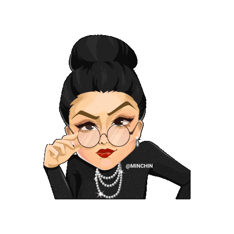 Thinking Staring Sticker