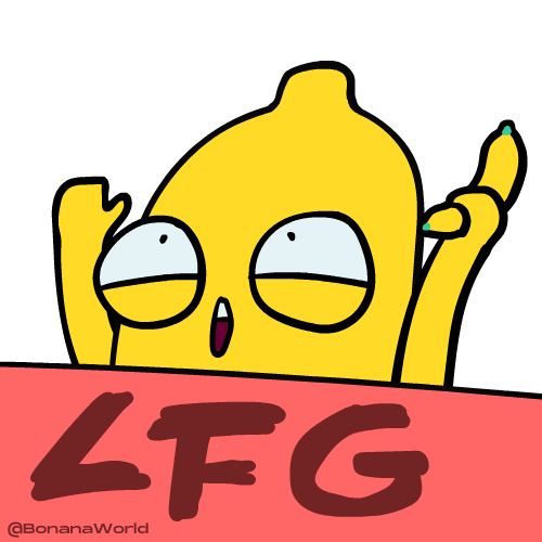 Nft Banana Sticker