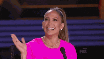 happy jennifer lopez GIF by American Idol