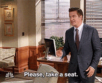 Taking A Seat GIFs - Find & Share on GIPHY