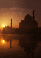 taj mahal india GIF by Head Like an Orange