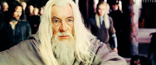 Image result for gandalf the white gif