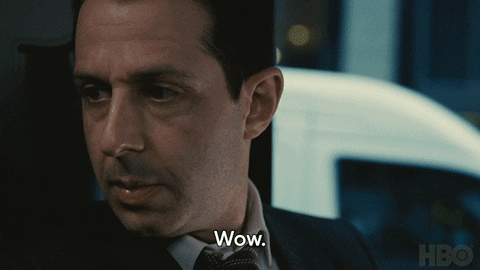 Jeremy Strong Reaction GIF by SuccessionHBO - Find & Share on GIPHY