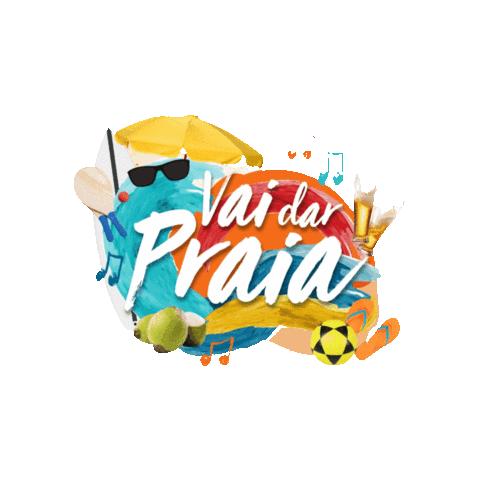 Vaidarpraia Sticker by Orla Rio