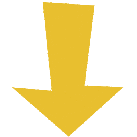 Arrow Down Sticker by Remarkist