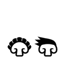 kyriakides mushroom Sticker