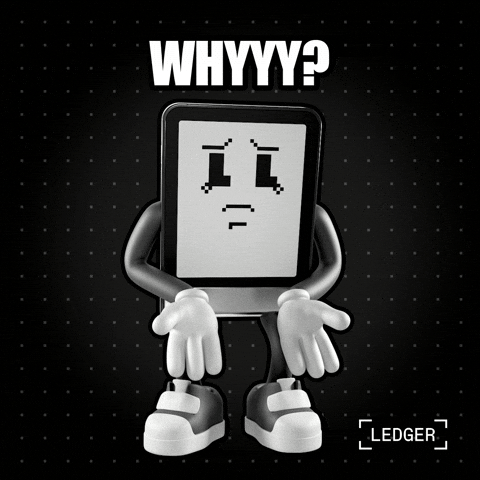 Sad Why Me GIF by Ledger