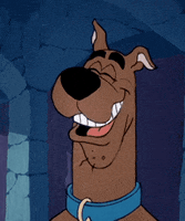 scooby-doo laughing GIF