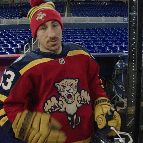Whats Up Kiss GIF by Florida Panthers