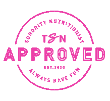 Tsn Sticker by Sorority Nutritionist