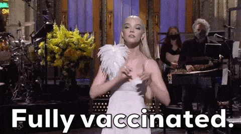Vaccinated meme gif