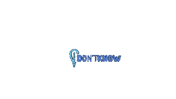 IDontKnow.app Sticker